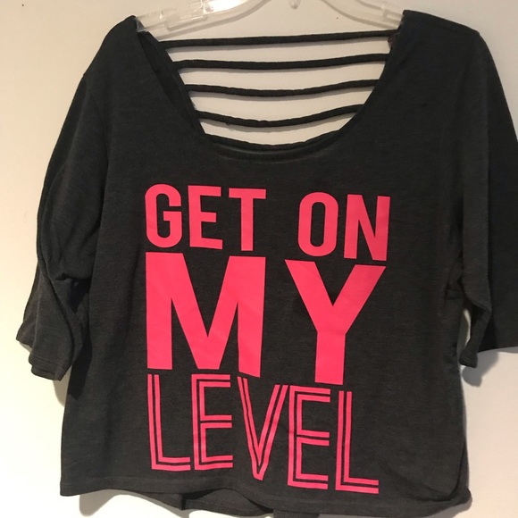 Material Girl Tops - Crop T-Shirt!